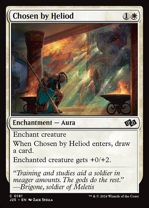 Chosen by Heliod highlighted card art