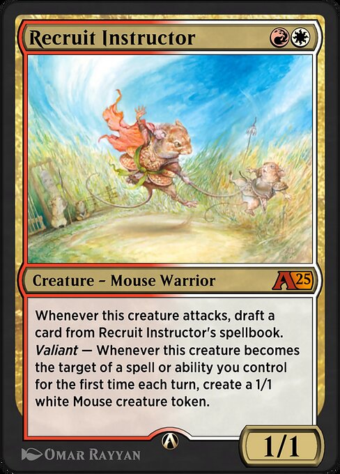 Recruit Instructor highlighted card art