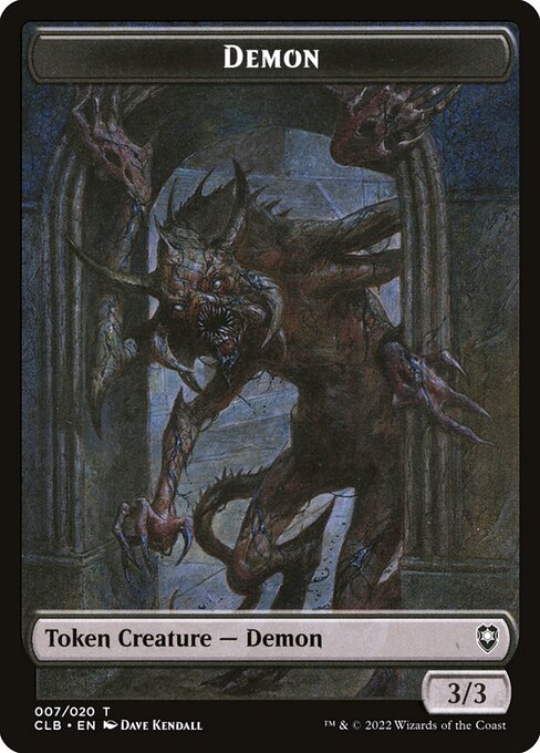 Demon highlighted card art