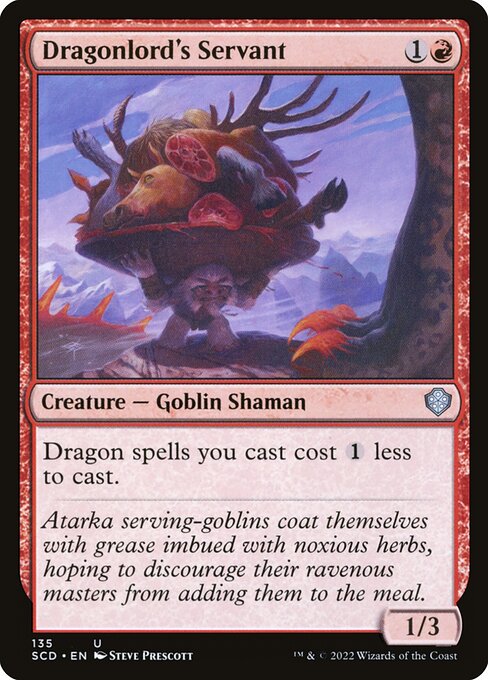 Dragonlord's Servant from Starter Commander Decks