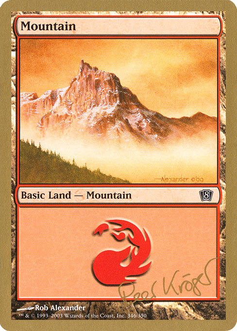 Mountain from World Championship Decks 2003