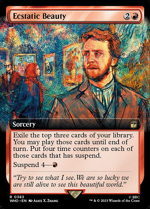 Ecstatic Beauty from Doctor Who