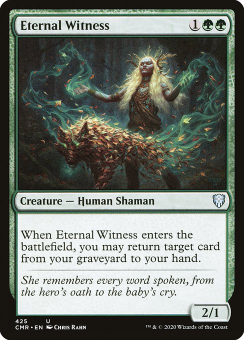 Eternal Witness from Commander Legends