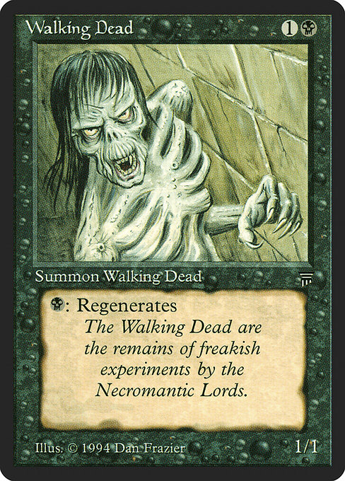Walking Dead highlighted card art