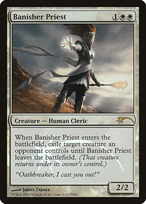 Banisher Priest from Friday Night Magic 2014