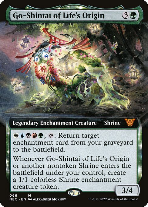 Go-Shintai of Life's Origin from Neon Dynasty Commander