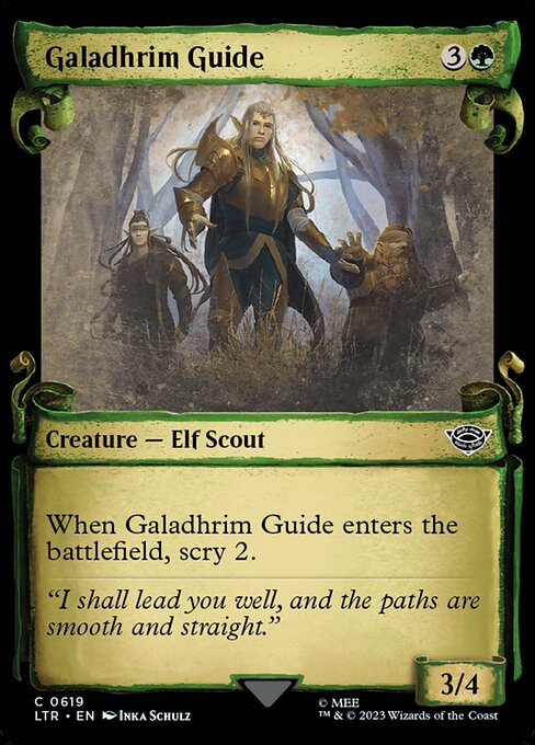 Galadhrim Guide highlighted card art