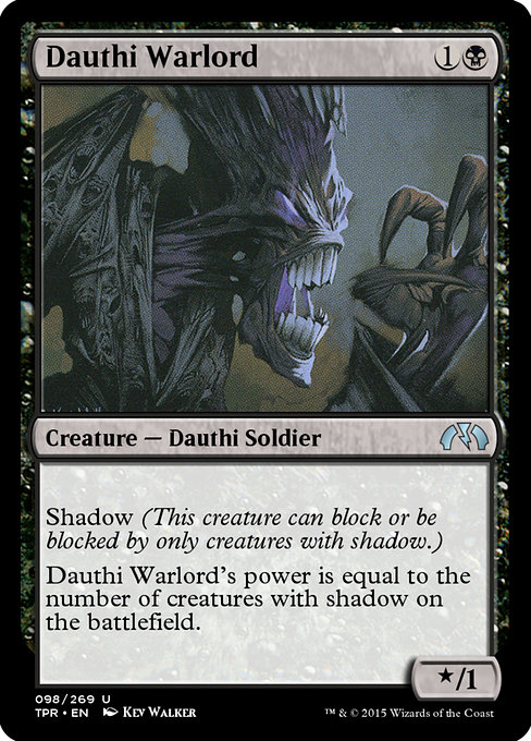 Dauthi Warlord highlighted card art