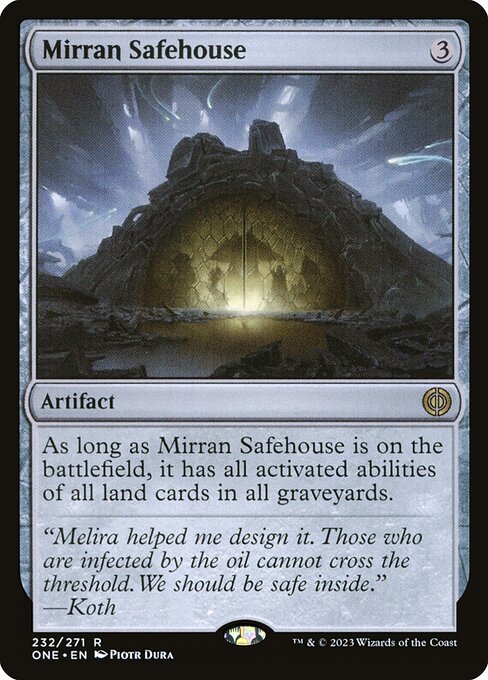 Mirran Safehouse from Phyrexia: All Will Be One