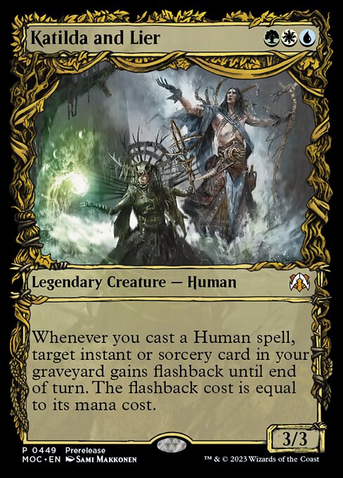 Katilda and Lier from March of the Machine Commander