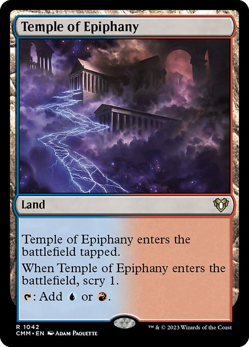 Temple of Epiphany from Commander Masters