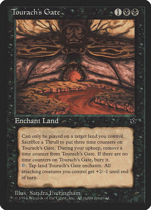 Tourach's Gate highlighted card art