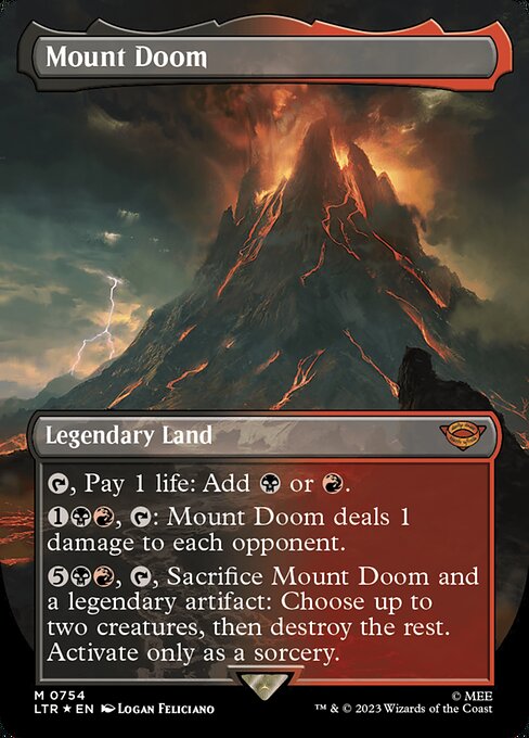 Mount Doom from The Lord of the Rings: Tales of Middle-earth
