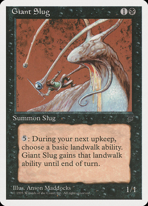 Giant Slug highlighted card art