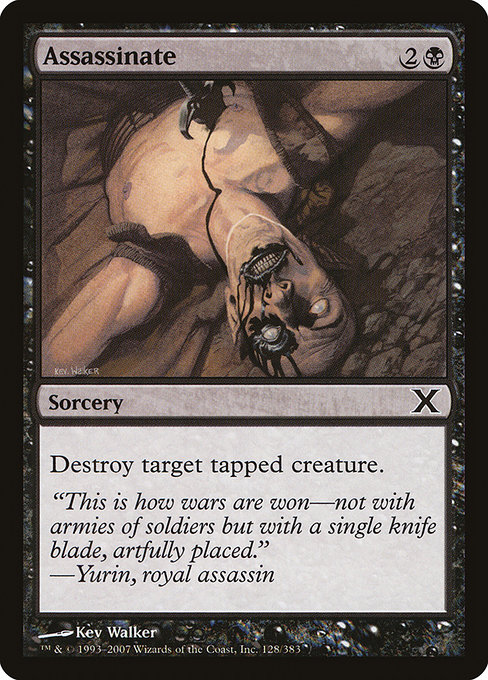 Assassinate from Tenth Edition