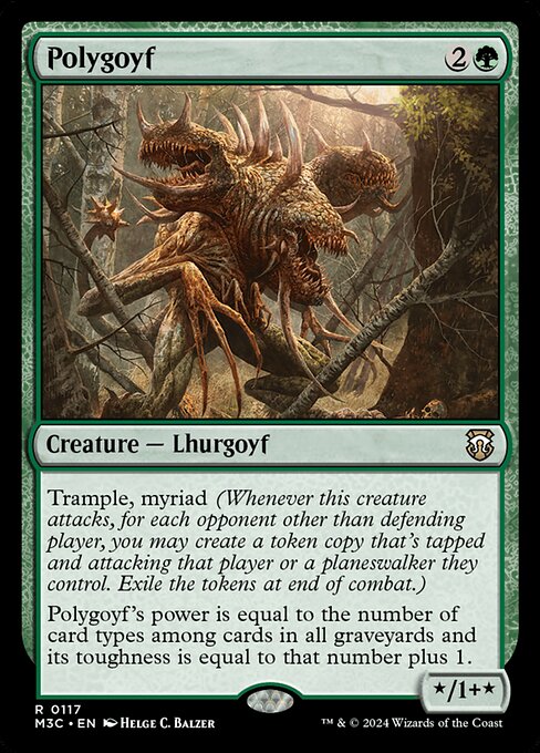 Polygoyf from Modern Horizons 3 Commander