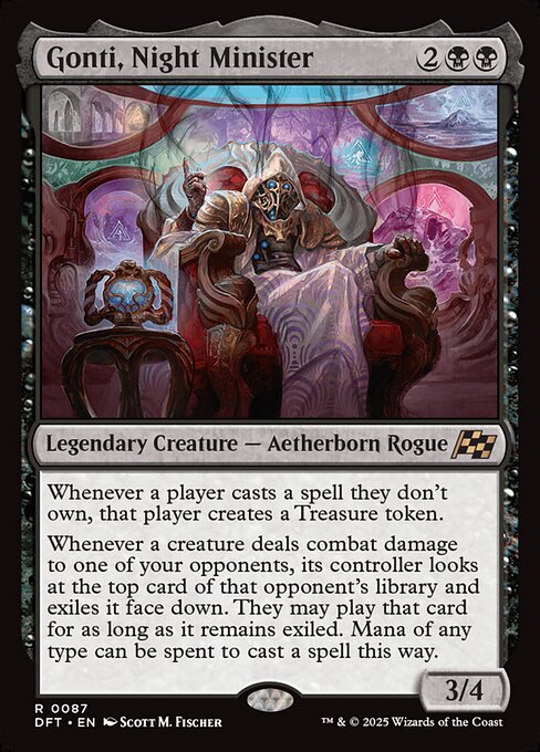 Gonti, Night Minister from Aetherdrift