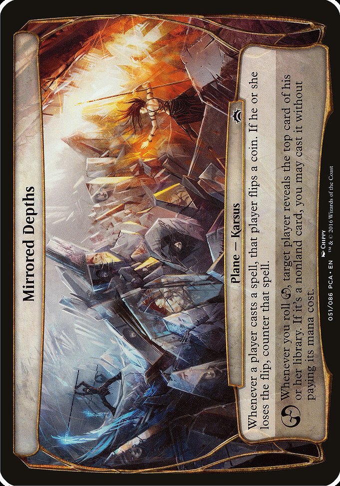 Mirrored Depths highlighted card art