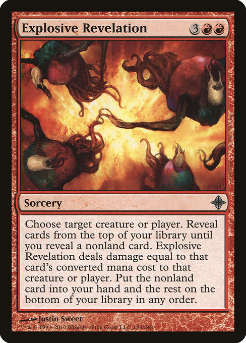 Explosive Revelation highlighted card art