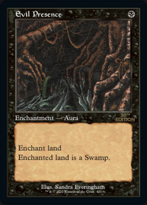 Evil Presence from 30th Anniversary Edition