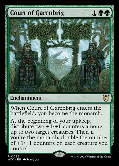 Court of Garenbrig from Wilds of Eldraine Commander