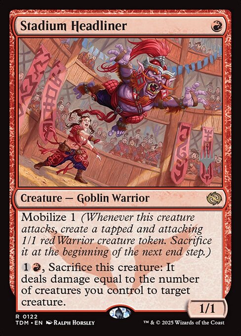 Stadium Headliner from Tarkir: Dragonstorm Promos