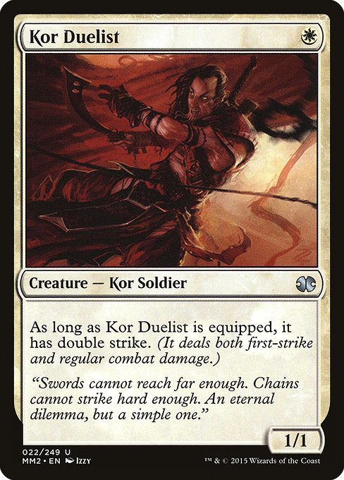Kor Duelist from Modern Masters 2015