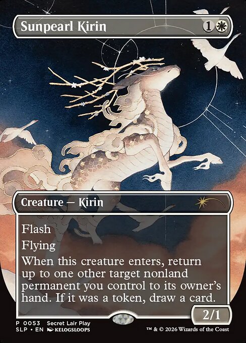 Sunpearl Kirin from Secret Lair Promo
