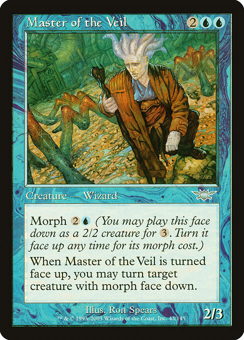 Master of the Veil highlighted card art
