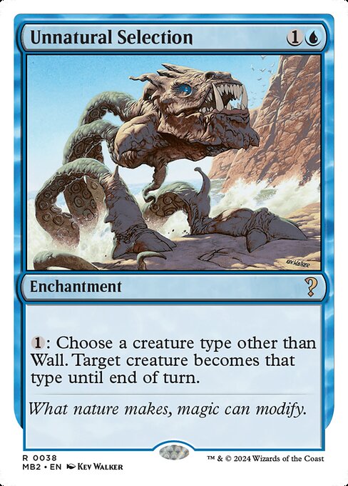 Unnatural Selection highlighted card art