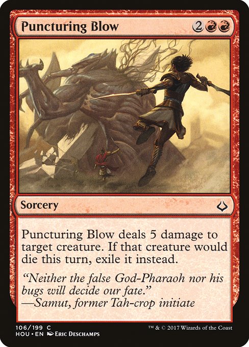 Puncturing Blow from Hour of Devastation
