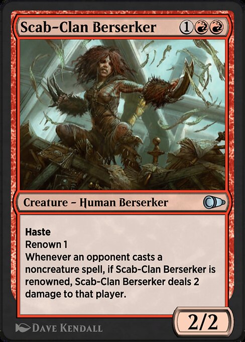 Scab-Clan Berserker highlighted card art