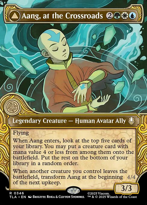 Aang, at the Crossroads // Aang, Destined Savior from Avatar: The Last Airbender