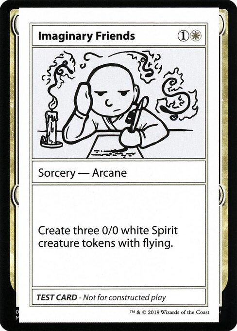 Imaginary Friends highlighted card art