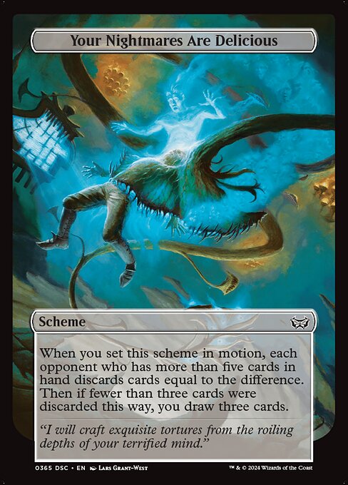 Your Nightmares Are Delicious highlighted card art