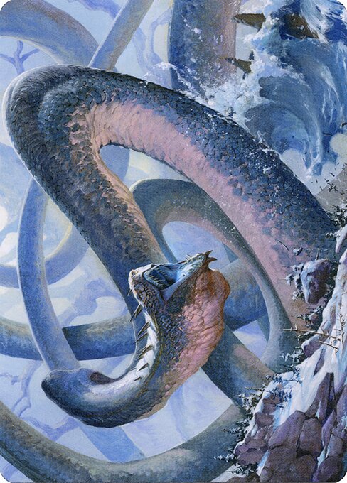 Koma, Cosmos Serpent // Koma, Cosmos Serpent from Kaldheim Art Series