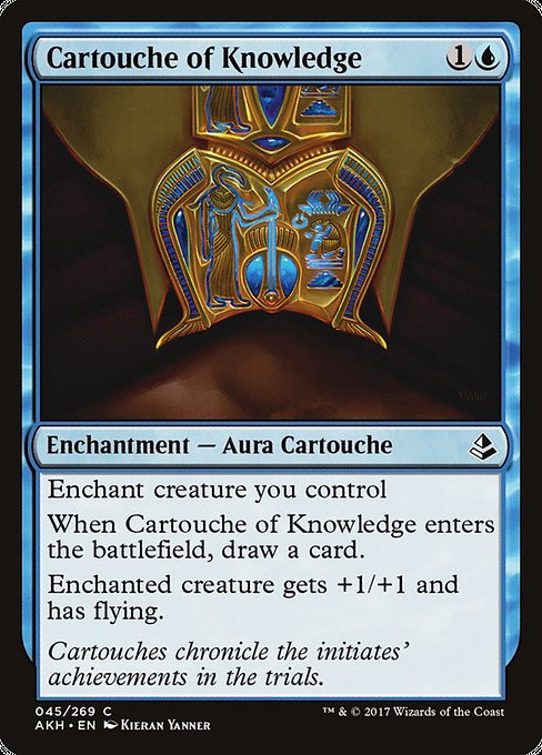 Cartouche of Knowledge from Amonkhet