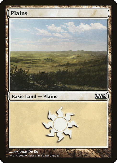 Plains from Magic 2014