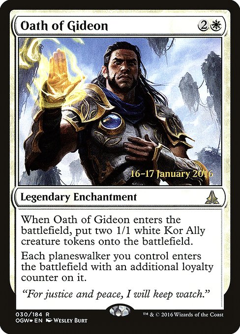 Oath of Gideon from Oath of the Gatewatch Promos