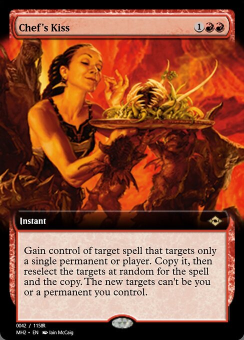 Chef's Kiss highlighted card art
