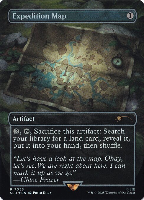 Expedition Map from Secret Lair Drop