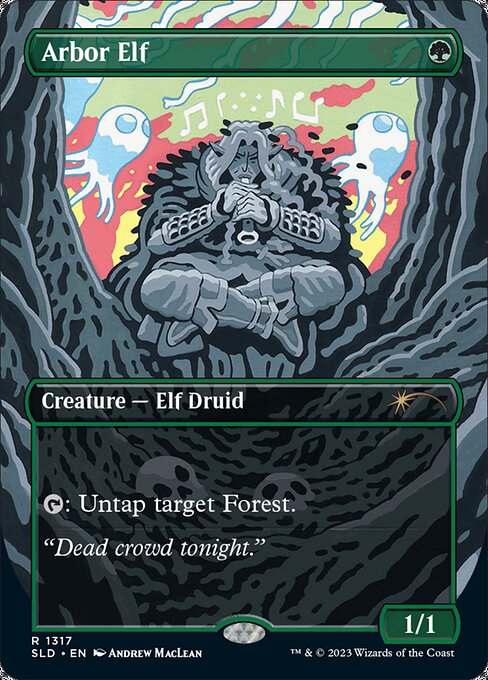 Arbor Elf highlighted card art