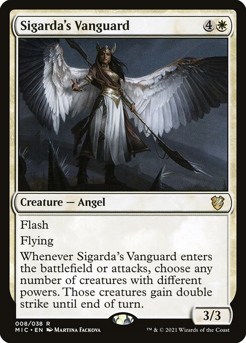 Sigarda's Vanguard from Midnight Hunt Commander