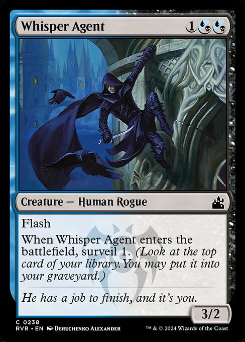 Whisper Agent from Ravnica Remastered