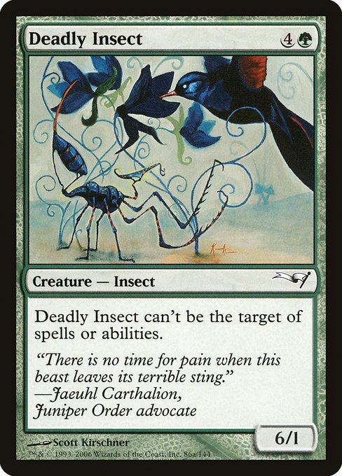 Deadly Insect highlighted card art