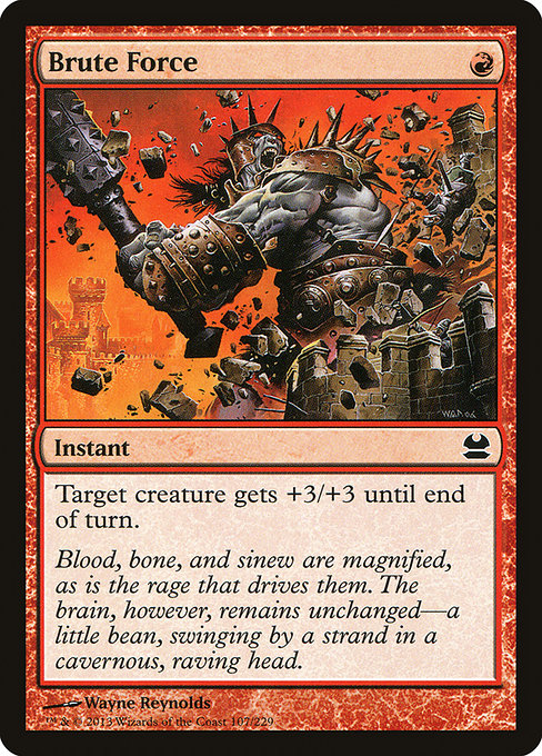 Brute Force from Modern Masters