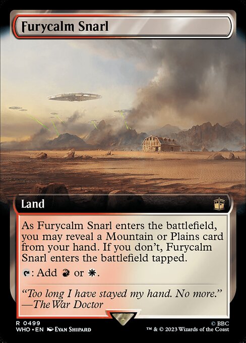 Furycalm Snarl from Doctor Who