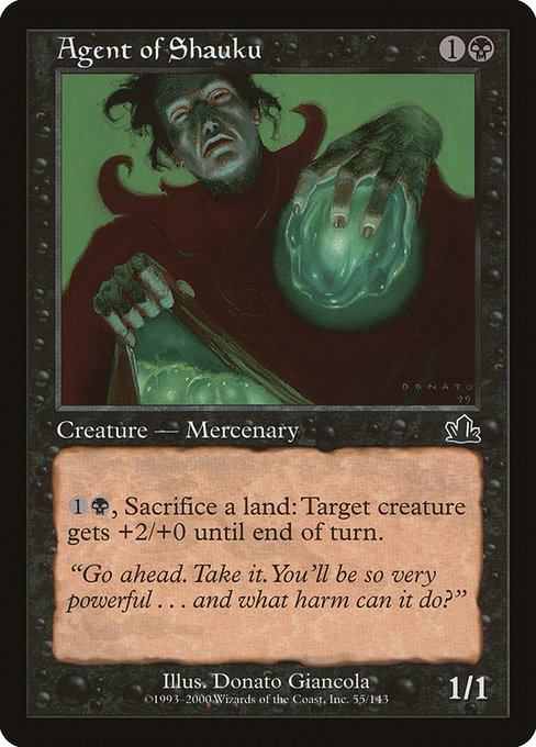 Agent of Shauku highlighted card art