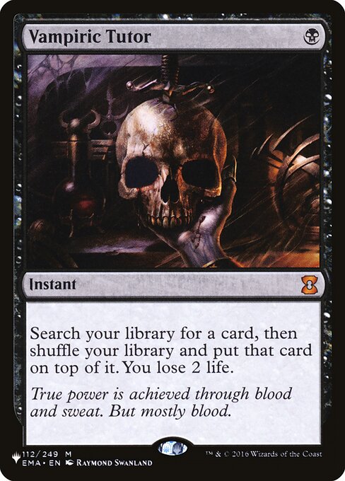 Vampiric Tutor from The List