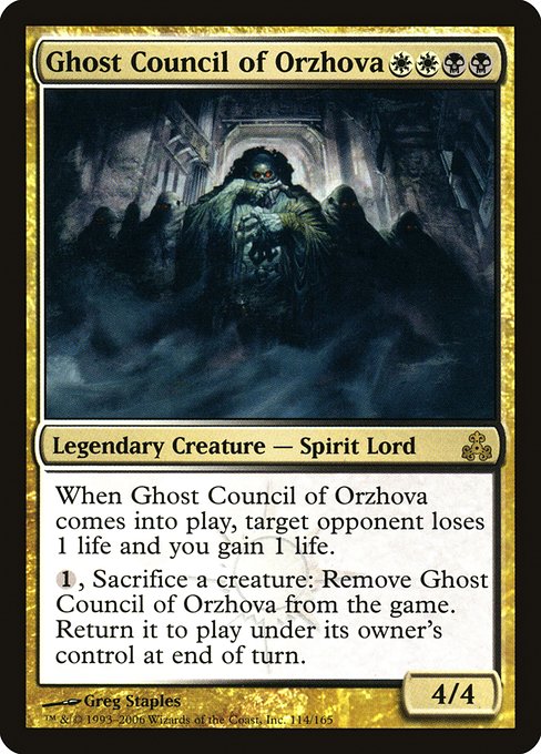 Ghost Council of Orzhova from Guildpact